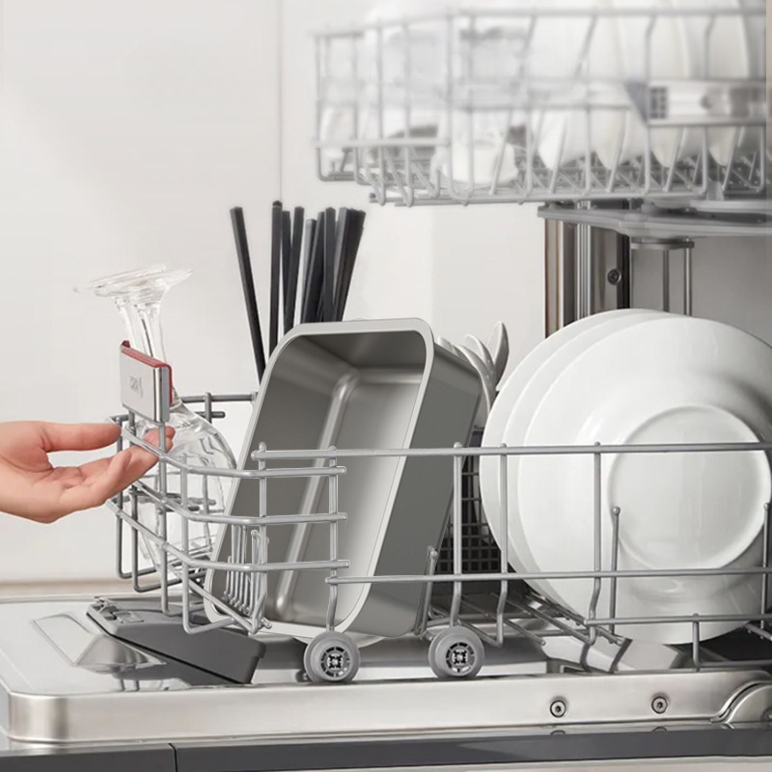 rvs huisdierenbak afwasmachine veilig